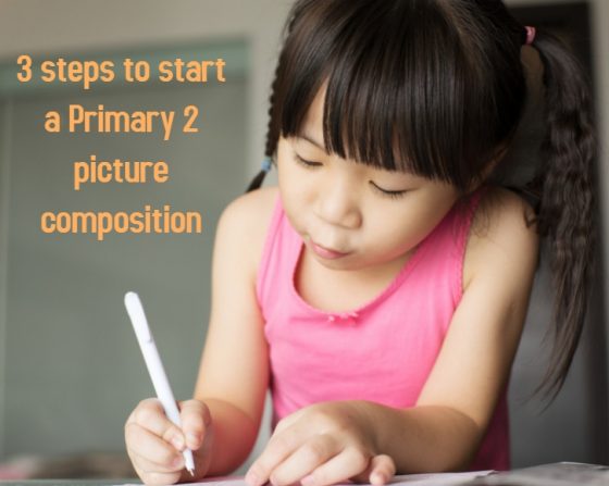 3 steps to start a Primary 2 picture composition