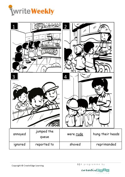 primary school composition sample