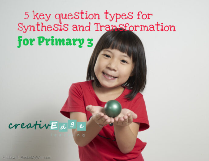 Primary 3 synthesis and transformation cover poster