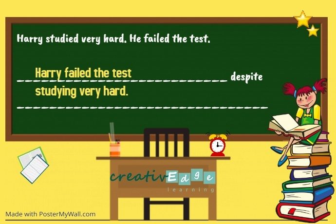Primary 3 synthesis & transformation - correct answer for question 4