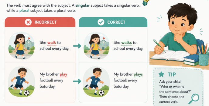 Primary 3 Grammar Singapore: 5 Common Grammar Mistakes Every Child Should Avoid